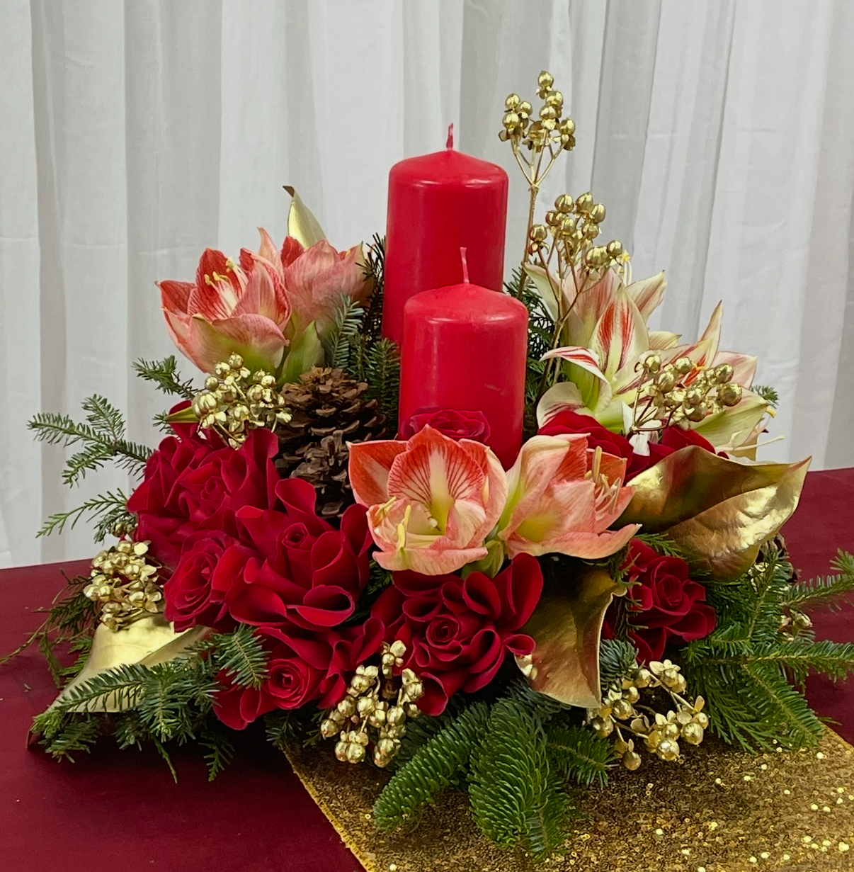 Christmas Dinner Large Centerpiece